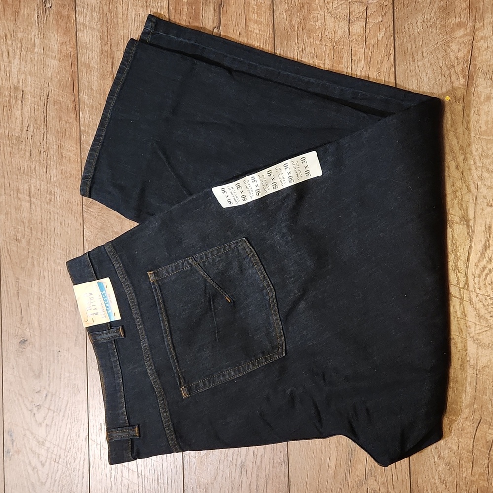 True Nation Big and Tall Athletic- Fit Jeans